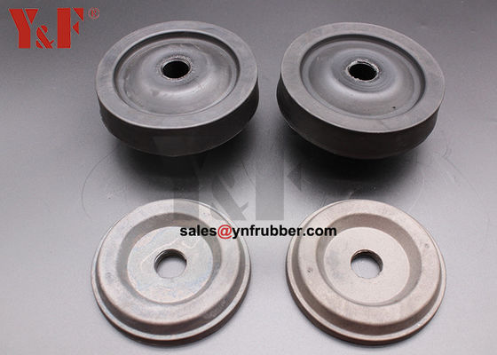 E308 دستگاه حفاری نصب پاهای کفپوش لاستیکی
