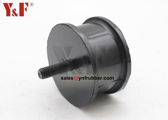OEM Cylindrical Rubber Bobbin Mounts نوع نصب پیچ صنعتی